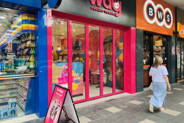 Exterior shopfront signage branding with impact