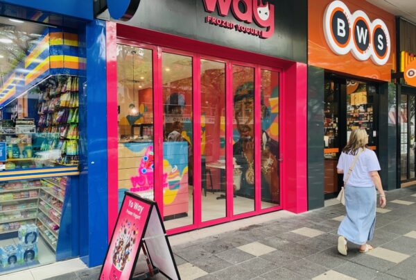 Exterior shopfront signage branding with impact