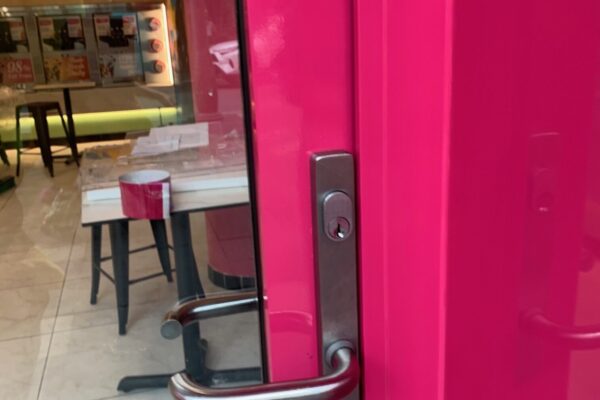 Custom shopfront wrapping by Artline Signs Gold Coast